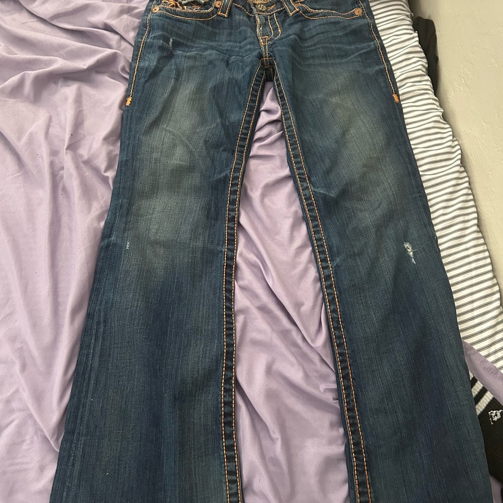 Big Star Dark Blue Flare Jeans